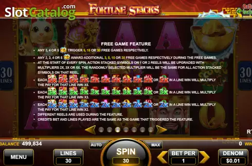 Скрин6. Fortune Stacks слот