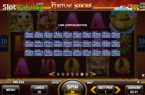 Скрин9. Fortune Stacks слот