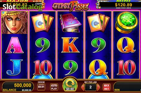 Скрин2. Gypsy Fire with Quick Strike слот
