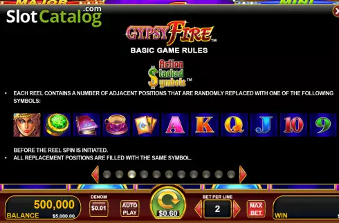 Скрин6. Gypsy Fire with Quick Strike слот