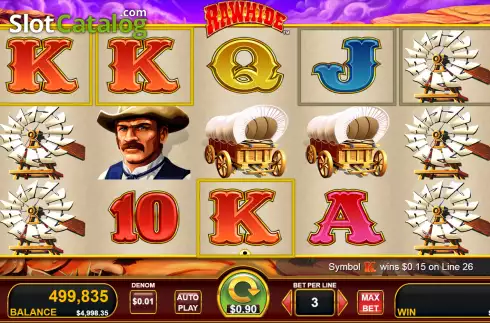 Скрин4. Rawhide слот