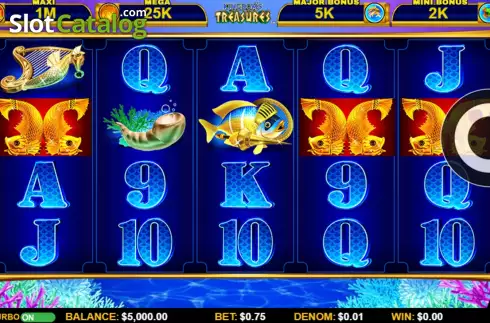 Скрин2. Ocean Spin Kingdom's Treasures слот