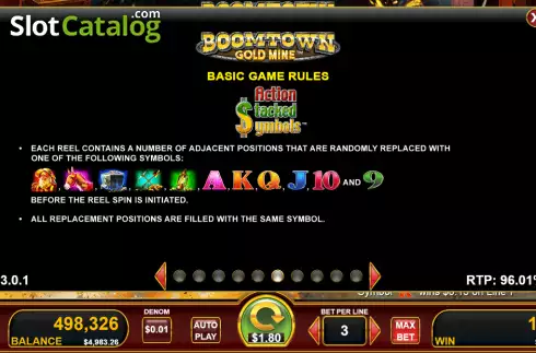 Скрин8. Boomtown Gold Mine слот