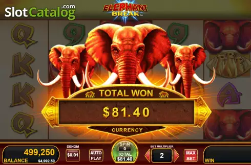 Скрин8. Elephant Break слот
