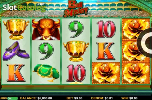 Скрин2. Bull Mystery слот