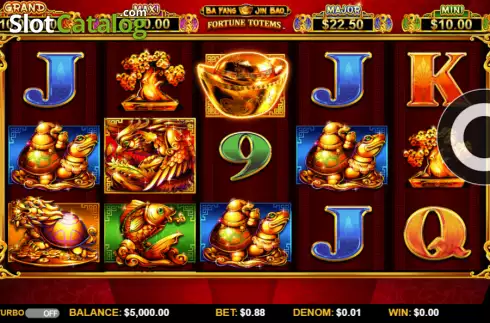 Скрин2. Ba Fang Jin Bao Fortune Totems слот