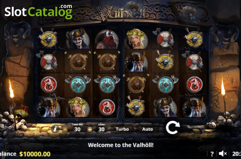 Скрин2. Valhôll Hall of The Slain слот