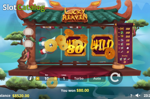Скрин3. Lucky Heaven слот