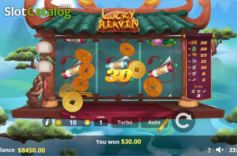 Скрин4. Lucky Heaven слот