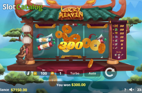 Скрин5. Lucky Heaven слот