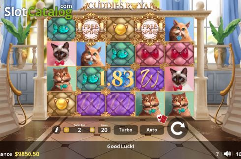 Скрин3. Cuddles Royal слот