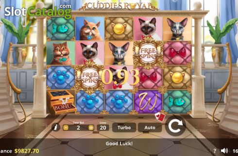 Скрин5. Cuddles Royal слот