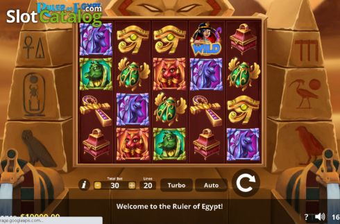 Скрин2. Ruler of Egypt слот