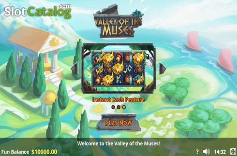 Скрин2. Valley Of The Muses слот