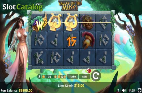 Скрин4. Valley Of The Muses слот