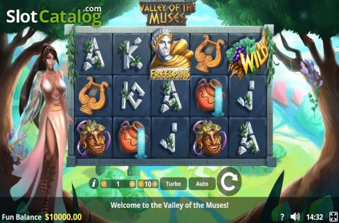 Скрин3. Valley Of The Muses слот
