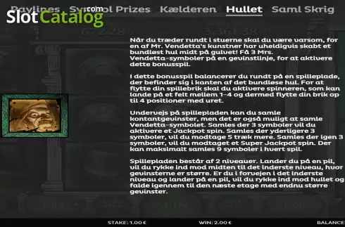 Скрин6. Villa Vendetta слот