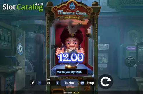 Скрин5. Madame Clues слот
