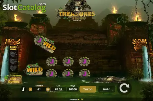 Скрин6. The Treasures of Tizoc слот