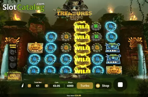 Скрин8. The Treasures of Tizoc слот