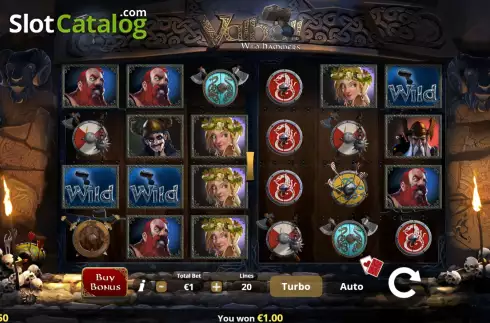 Скрин4. Valholl: Wild Hammers слот