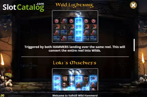 Скрин8. Valholl: Wild Hammers слот