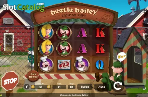 Скрин2. Beetle Bailey слот