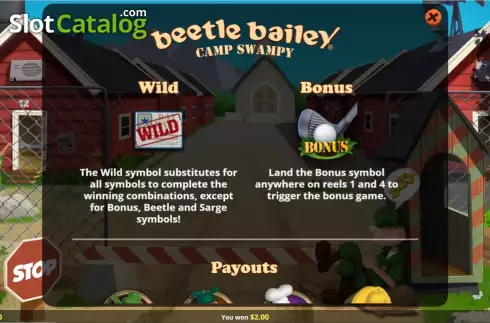 Скрин7. Beetle Bailey слот