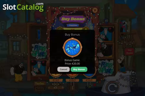 Скрин9. Popeye (Lady Luck Games) слот