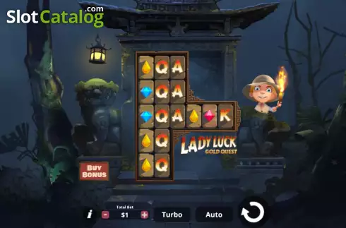 Скрин2. Lady Luck: Gold Quest слот