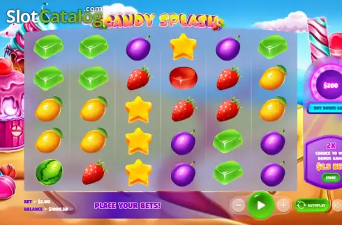 Скрин3. Candy Splash слот