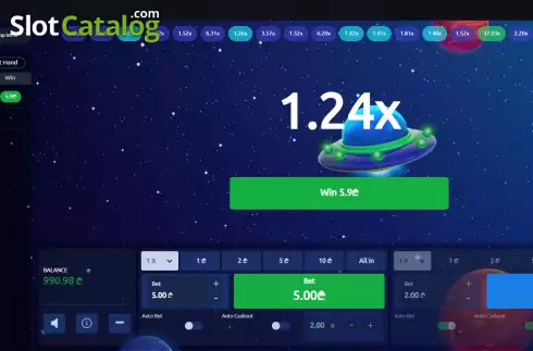 Скрин5. UFO (Lambda Gaming) слот