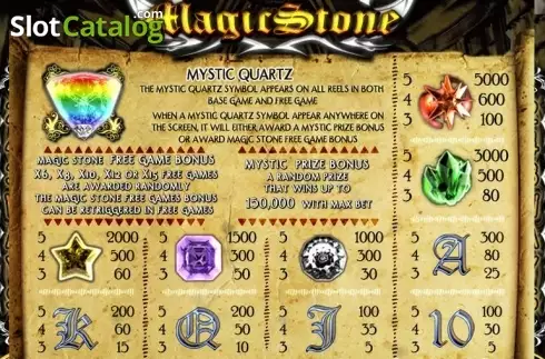 Скрин2. Magic Stone (Laxino) слот