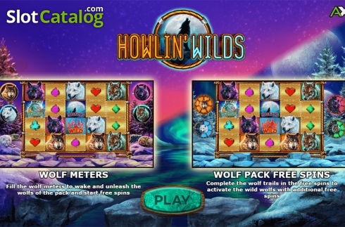 Скрин2. Howlin' Wilds слот