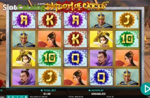 Скрин2. Kingdom of Cards слот