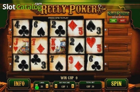 Скрин2. Reely Poker слот