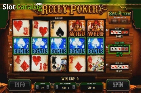 Скрин4. Reely Poker слот