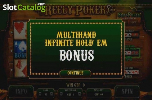Скрин5. Reely Poker слот