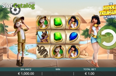 Скрин2. The Hidden Treasure of Cleopatra слот