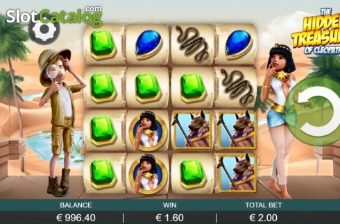 Скрин4. The Hidden Treasure of Cleopatra слот