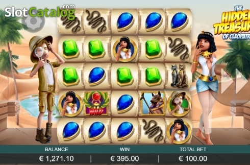 Скрин6. The Hidden Treasure of Cleopatra слот