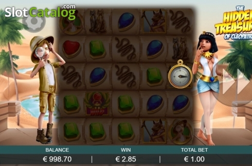 Скрин8. The Hidden Treasure of Cleopatra слот