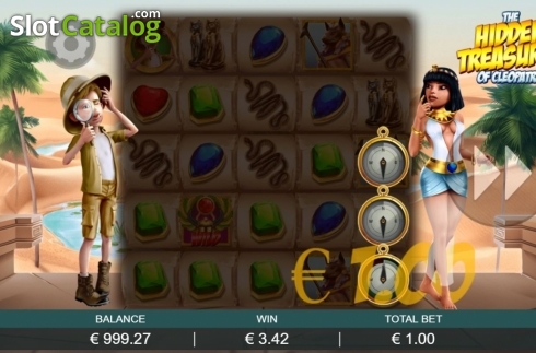 Скрин9. The Hidden Treasure of Cleopatra слот