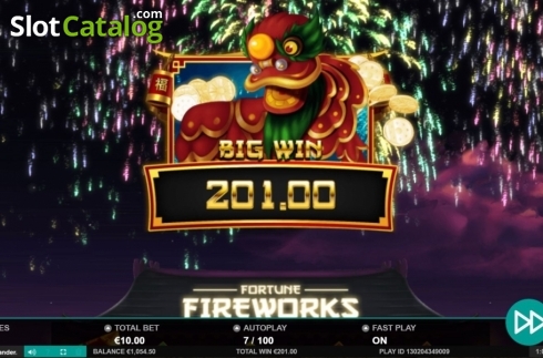 Скрин6. Fortune Fireworks слот