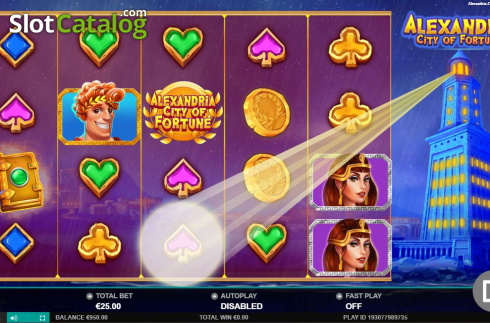 Скрин3. Alexandria City Of Fortune слот