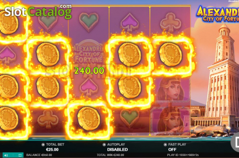 Скрин4. Alexandria City Of Fortune слот