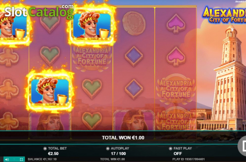 Скрин6. Alexandria City Of Fortune слот