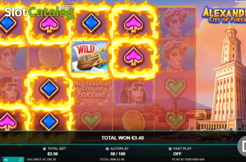 Скрин8. Alexandria City Of Fortune слот