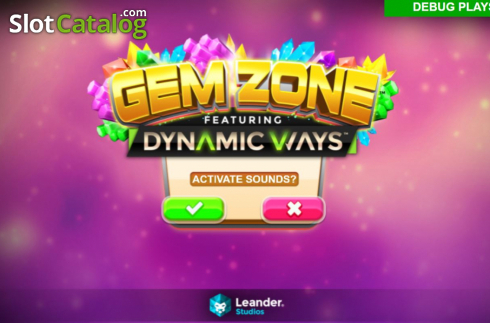 Скрин2. Gem Zone слот