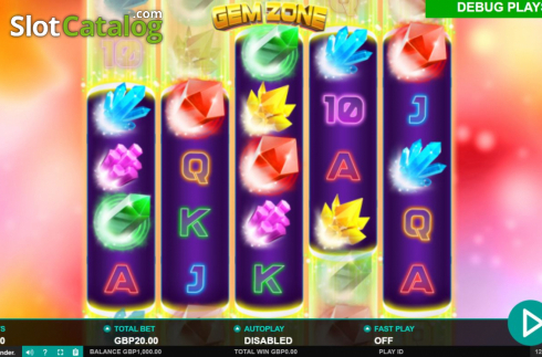 Скрин3. Gem Zone слот